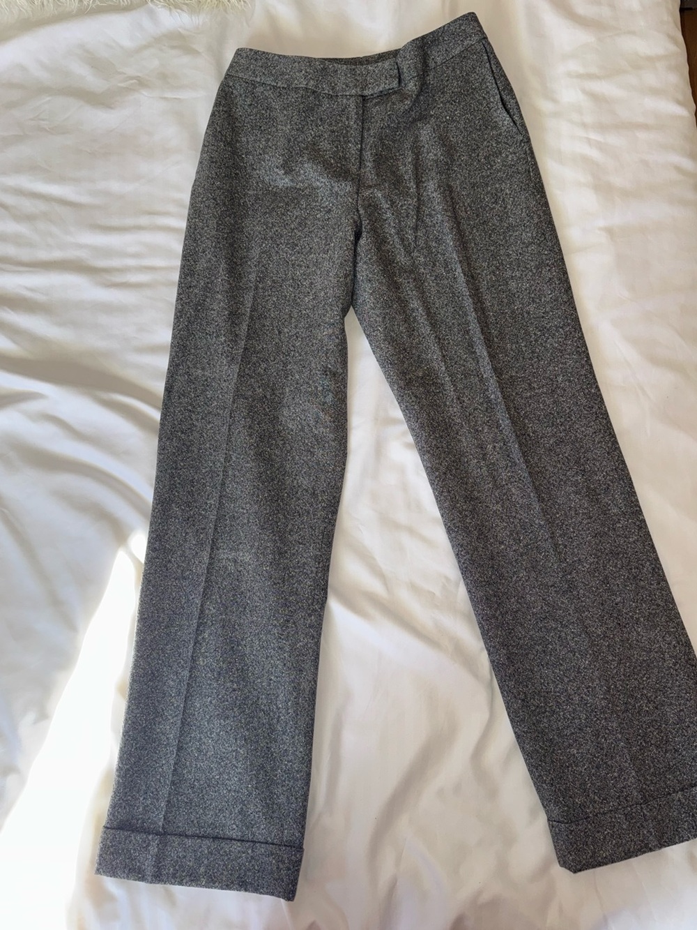 Women’s Wool Gray Dress Pants
